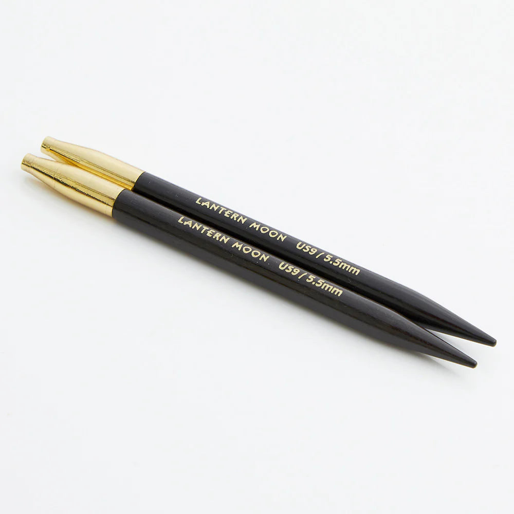 Lantern Moon Ebony Interchangeable Needles 5"