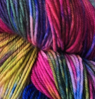 Lido - Superwash Merino Wool-Nylon Yarn - Hand-Dyed Skeins