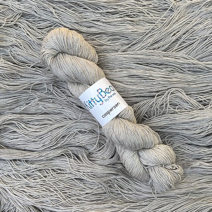 Caspersen - Organic Cotton Linen Yarn - Hand-Dyed Skeins - KittyBea by the Sea