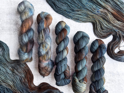 Hue Loco - Single Sock - Earthen Collection