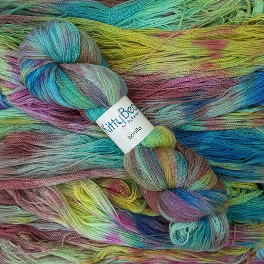 Bonita - KittyBea - ExtraFine Merino Silk - Lace Weight Yarn