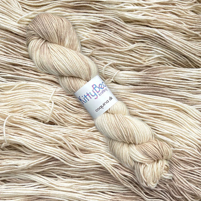 Coquina - Superwash Merino Wool & Cotton Yarn - Hand-Dyed Skeins - KittyBea by the Sea