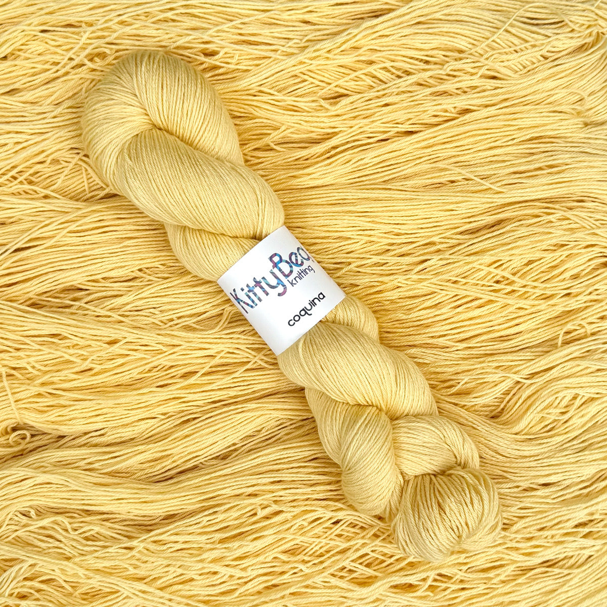 Coquina - Superwash Merino Wool & Cotton Yarn - Hand-Dyed Skeins - KittyBea by the Sea