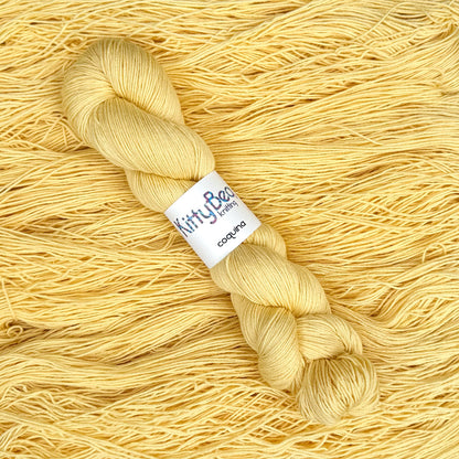 Coquina - Superwash Merino Wool & Cotton Yarn - Hand-Dyed Skeins - KittyBea by the Sea