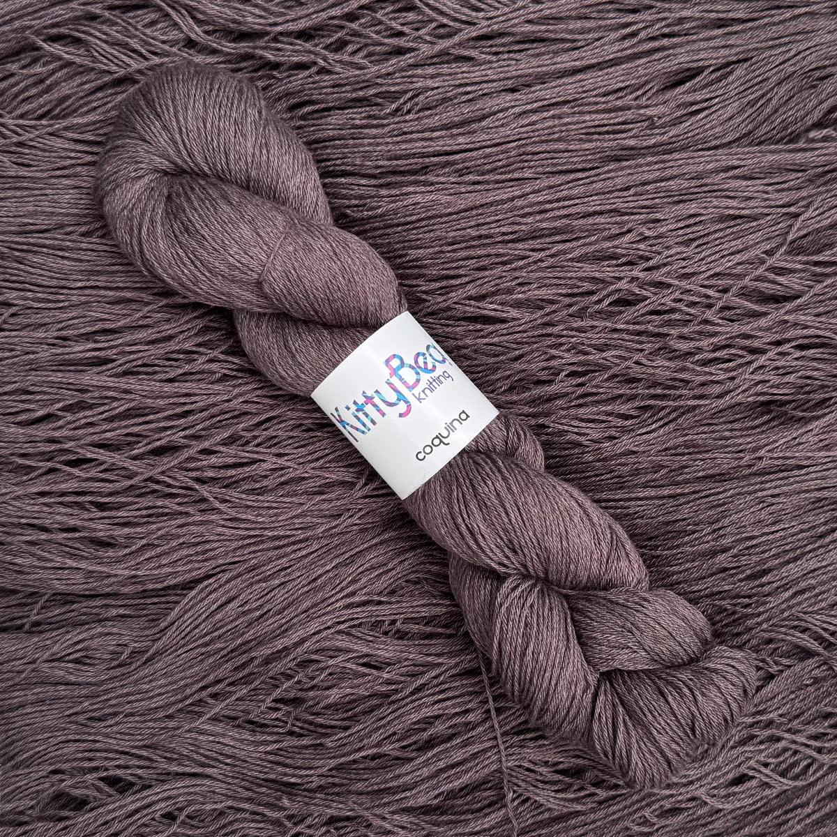 Coquina - Superwash Merino Wool & Cotton Yarn - Hand-Dyed Skeins - KittyBea by the Sea