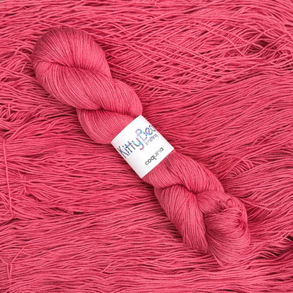 Coquina - Superwash Merino Wool & Cotton Yarn - Hand-Dyed Skeins - KittyBea by the Sea