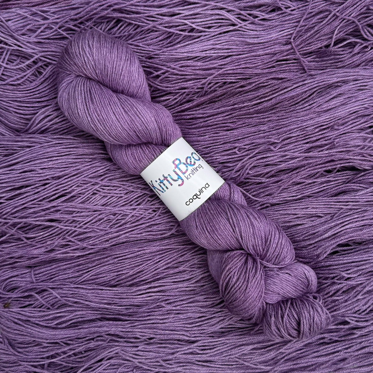 Coquina - Superwash Merino Wool & Cotton Yarn - Hand-Dyed Skeins - KittyBea by the Sea