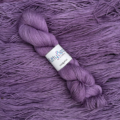 Coquina - Superwash Merino Wool & Cotton Yarn - Hand-Dyed Skeins - KittyBea by the Sea