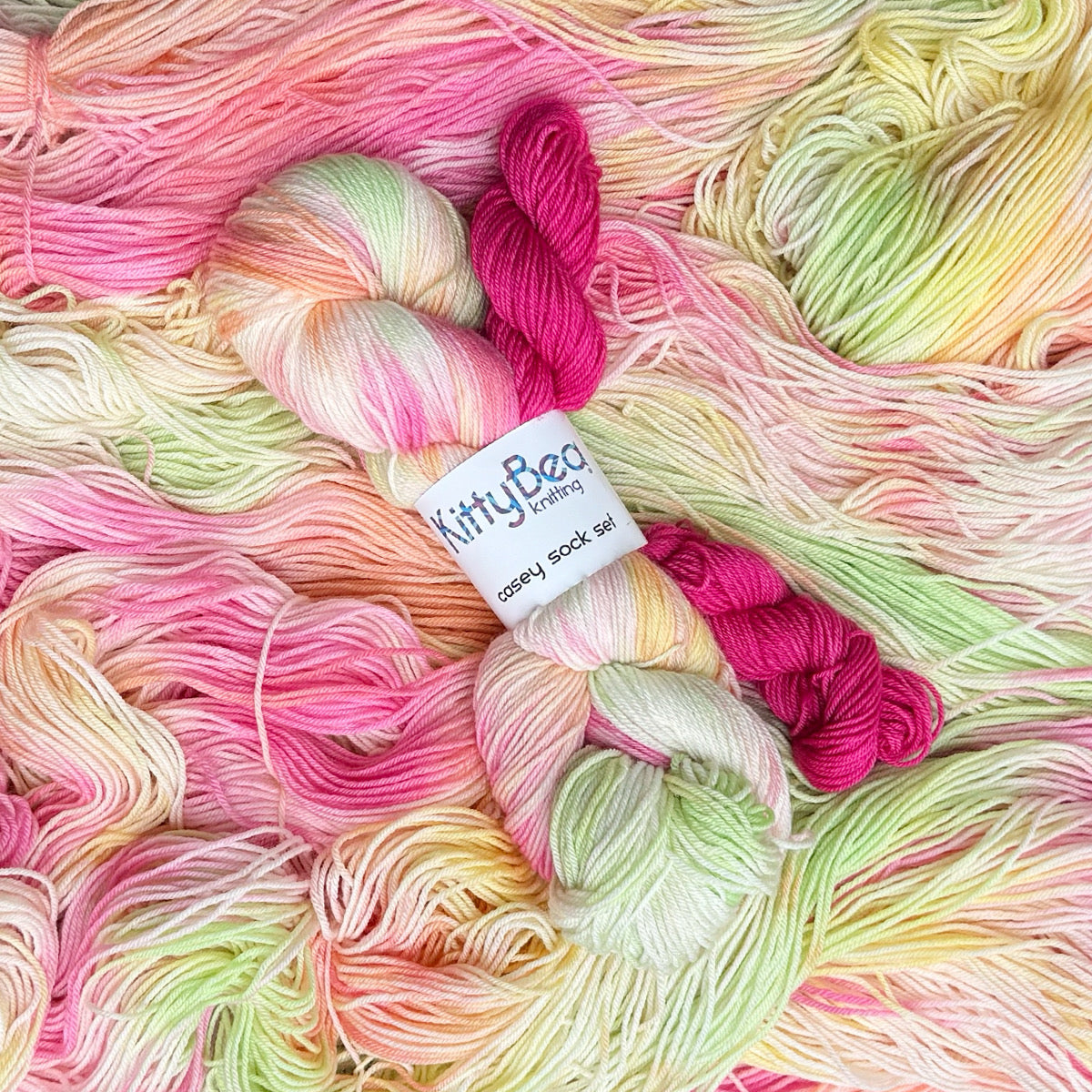 KittyBea Knitting - Casey Sock Set