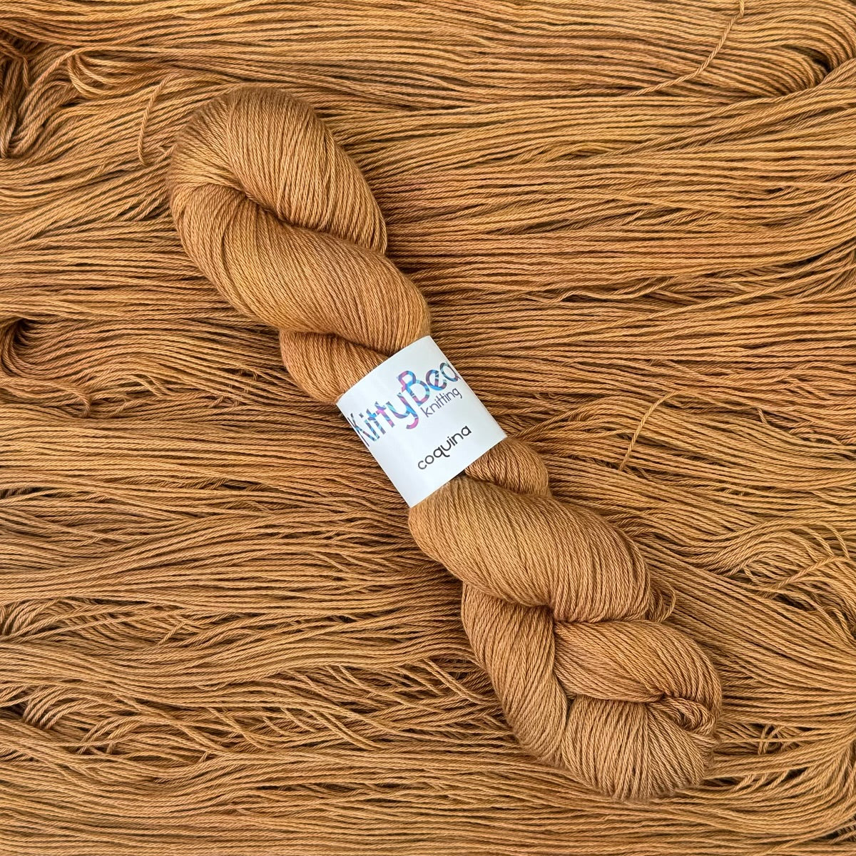 Coquina - Superwash Merino Wool & Cotton Yarn - Hand-Dyed Skeins - KittyBea by the Sea