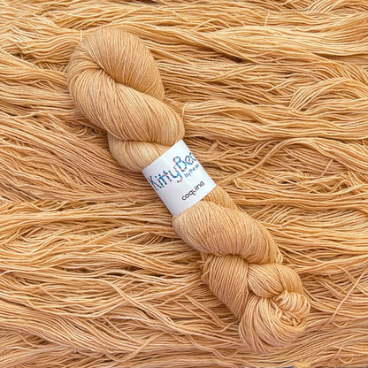 Coquina - Superwash Merino Wool & Cotton Yarn - Hand-Dyed Skeins - KittyBea by the Sea