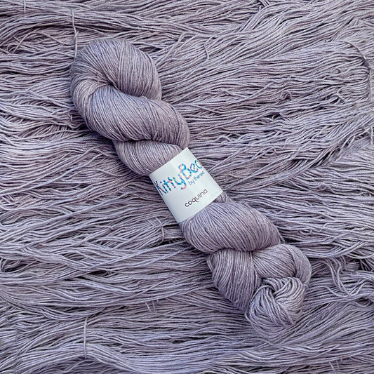 Coquina - Superwash Merino Wool & Cotton Yarn - Hand-Dyed Skeins - KittyBea by the Sea