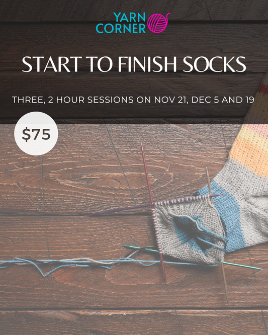 Class Project: Start to Finish Socks