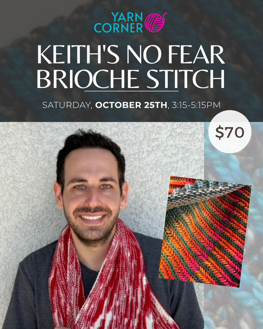 Keith's No Fear Brioche Stitch